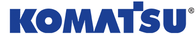 Komatsu landing page logo
